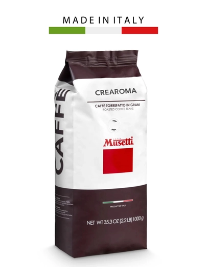 Кофе в зернах Musetti Crearoma, 60% арабика - 40% робуста, 1 кг — MUSETTI-3