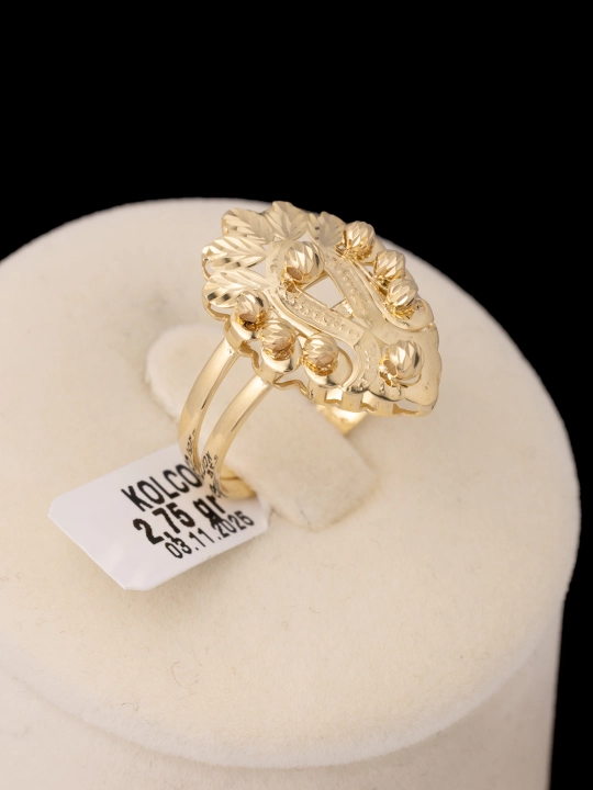 Золотое кольцо для женщин, 2.75 гр, золото 585 пробы, GOLDWISH