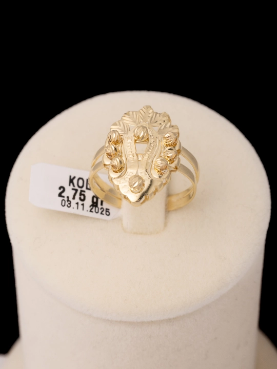 Золотое кольцо для женщин, 2.75 гр, золото 585 пробы, GOLDWISH - 