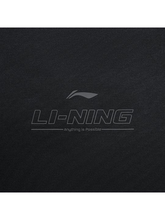 Li-Ning мужской свитшот с круглым вырезом, свободный крой, Fitness / Essentials Series