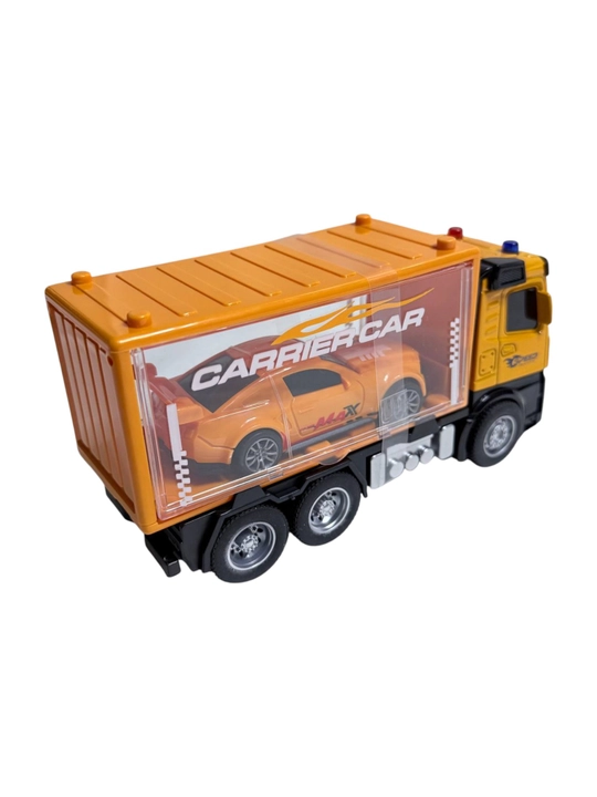Baole Star Toys Alloy Version konteynerli o‘yinchoq yuk mashinasi-transporter
