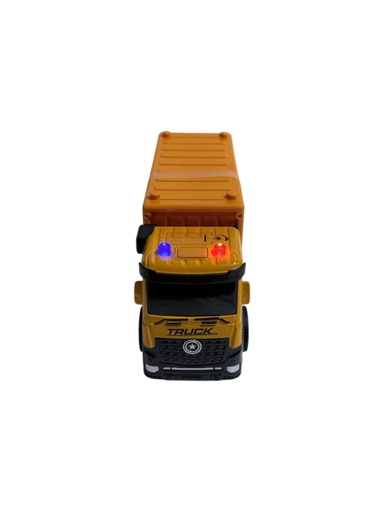 Baole Star Toys Alloy Version konteynerli o‘yinchoq yuk mashinasi-transporter