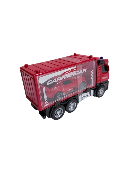 Baole Star Toys Alloy Version konteynerli o‘yinchoq yuk mashinasi-transporter