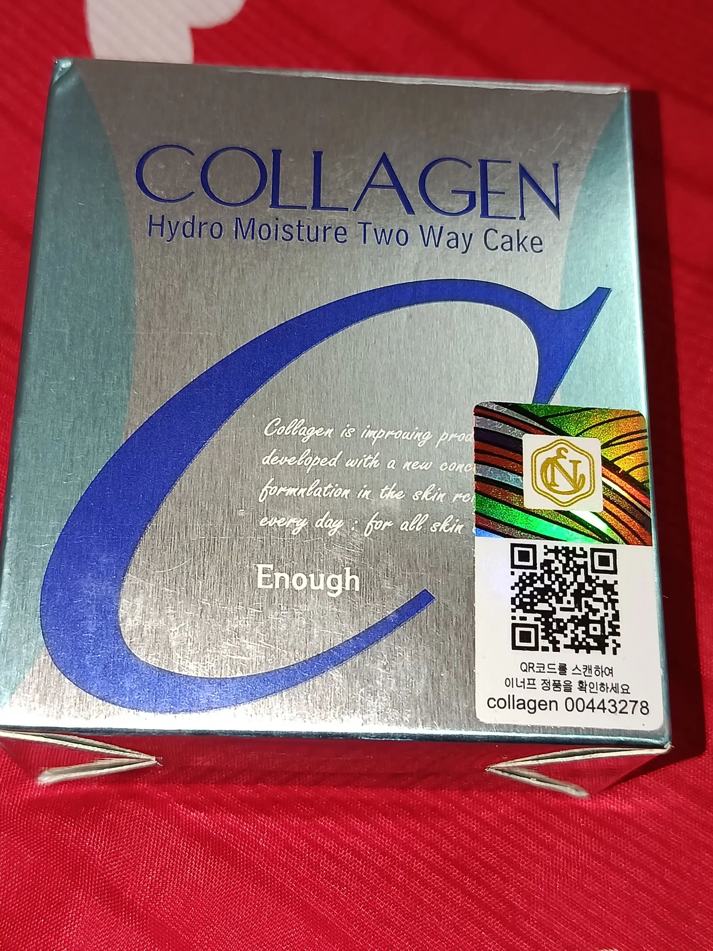 Коллагеновая пудра для лица Hydro Moisture Two Way Cake Tone-13 -21