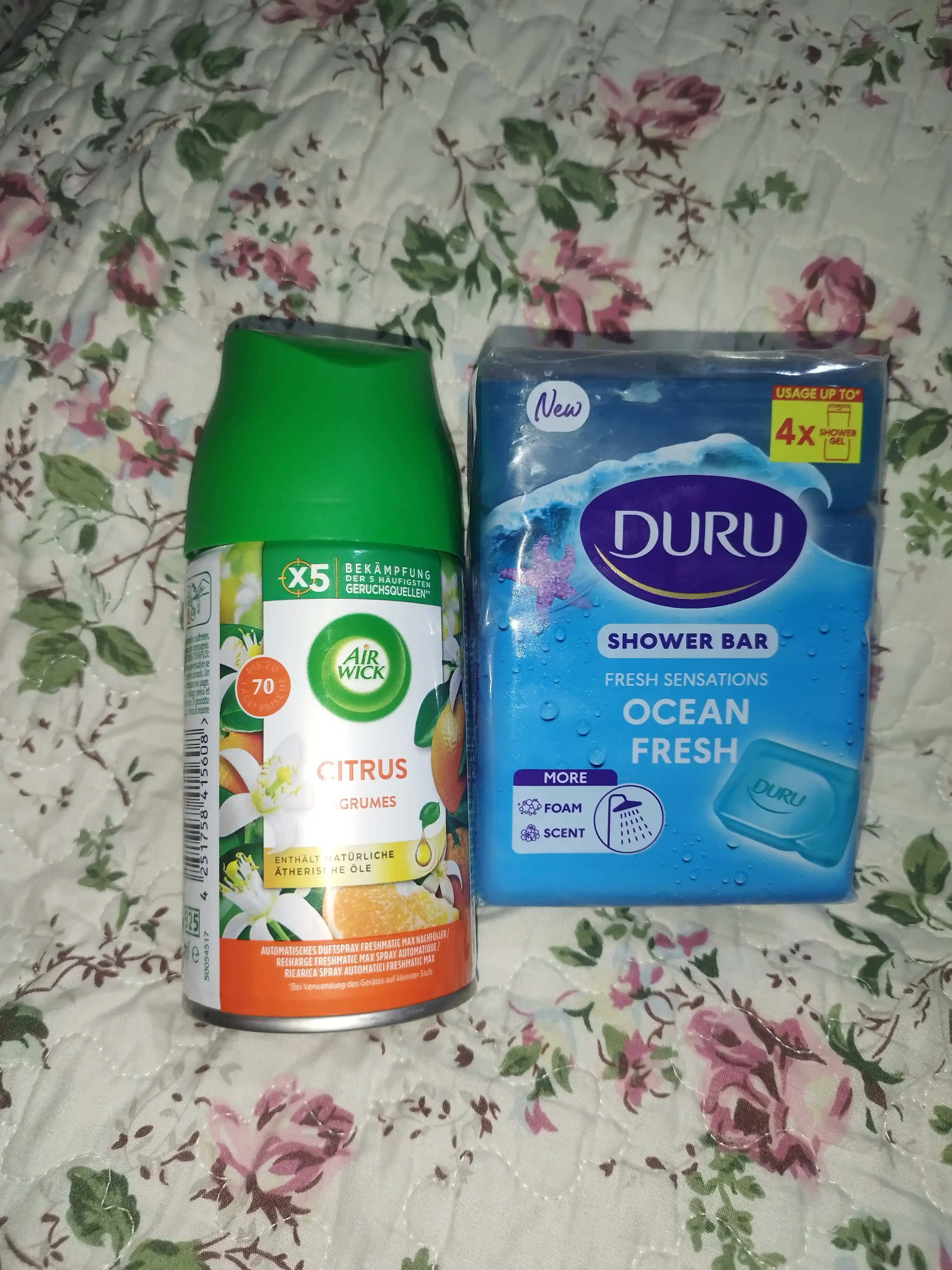 Dush sovuni Duru, okeanning yengilligi, 4ta 150 grdan