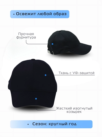 Бейсболка-кепка