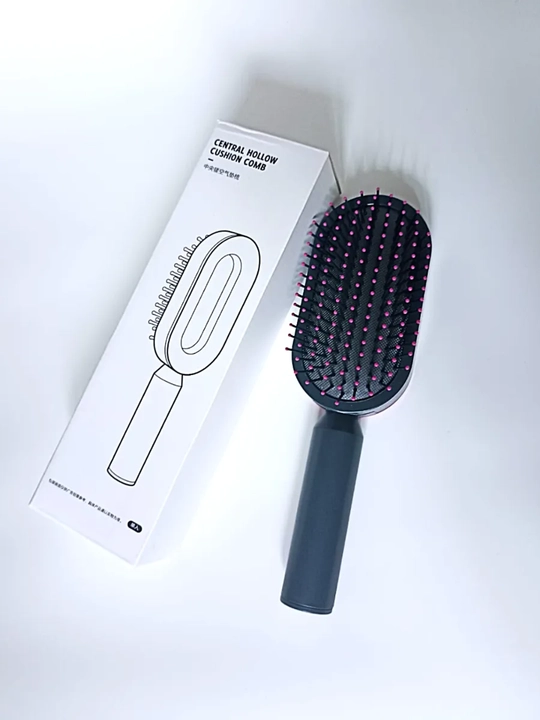 Soch uchun massajli taroq (Central Hollow Cushion Comb)