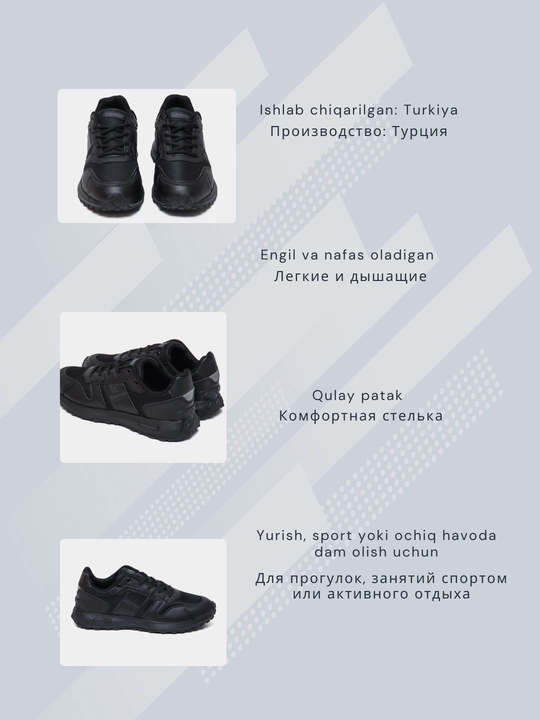 Erkaklar sport krossovkalari BESTOF 297