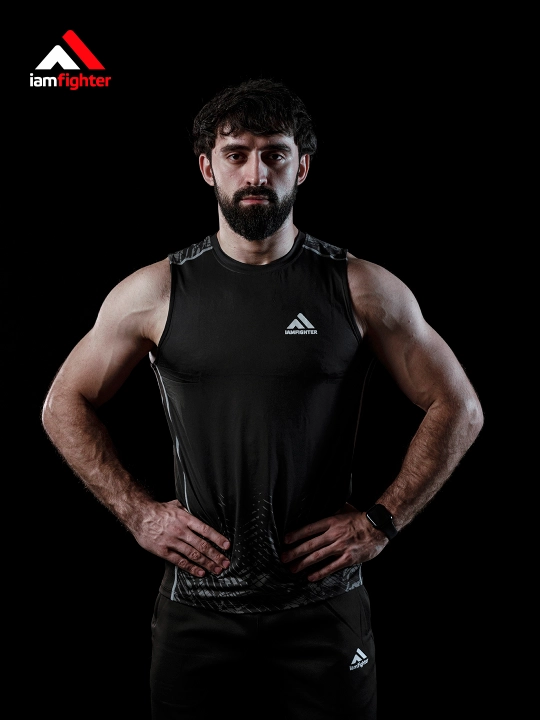 Майка мужская iamfighter, спортивная, ММА, без рукавов