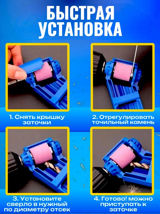Sverlolar uchun universal charxlash moslamasi, Sverlo charxlagich