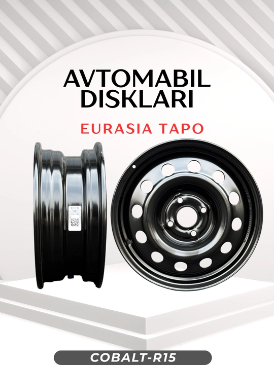 Avtomobil uchun Eurasia Tapo disklari ,4 dona