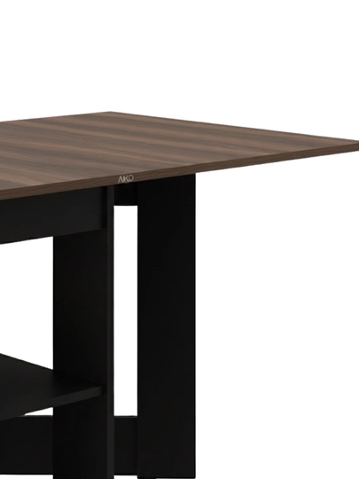 Oshxona stoli, AIKO Vibe, yig‘iladigan, kitob stoli, ovqatlanish stoli, 160 x 80 x 75 sm