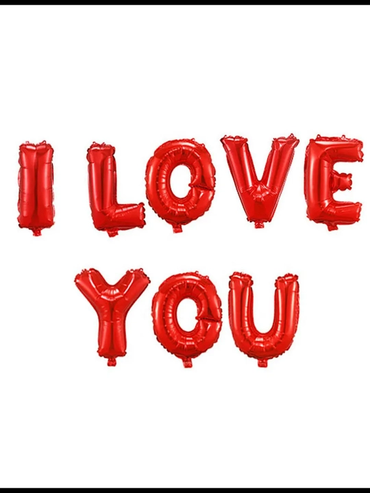 Набор воздушных шаров I LOVE YOU