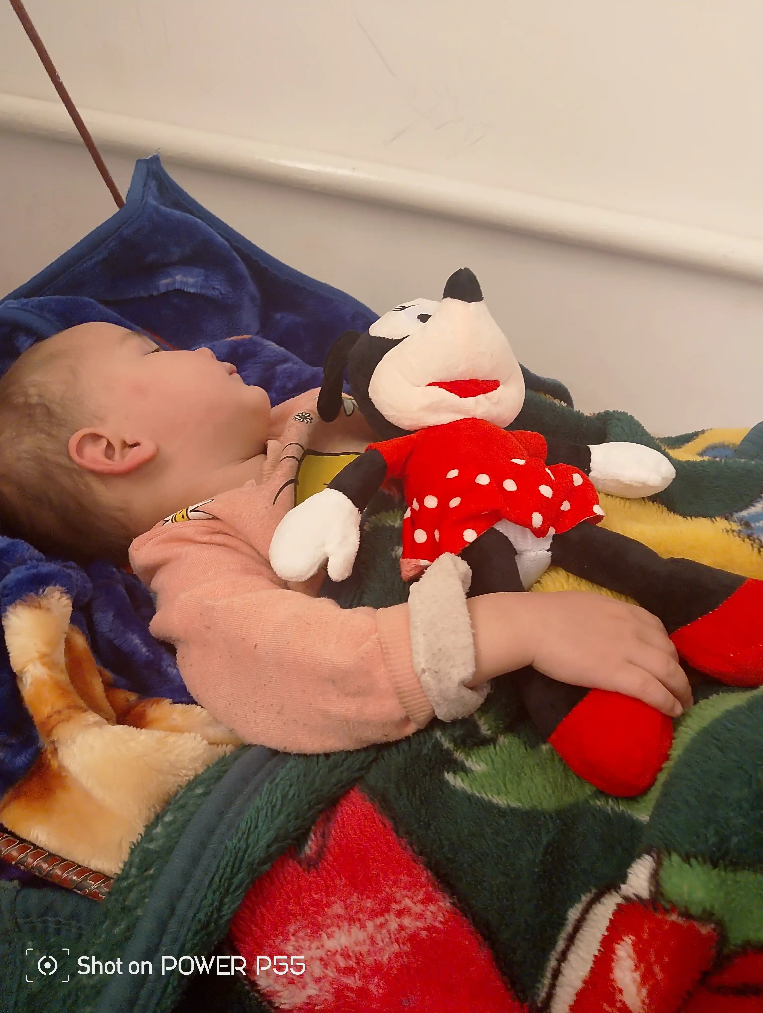 Мягкая игрушка PlushMouse, мышка в красном платье Classic Minnie Style