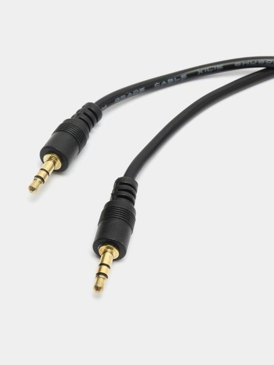 AUX kabeli 3.5 mm jack Audio kolonkalar moshina pleyeri uchun