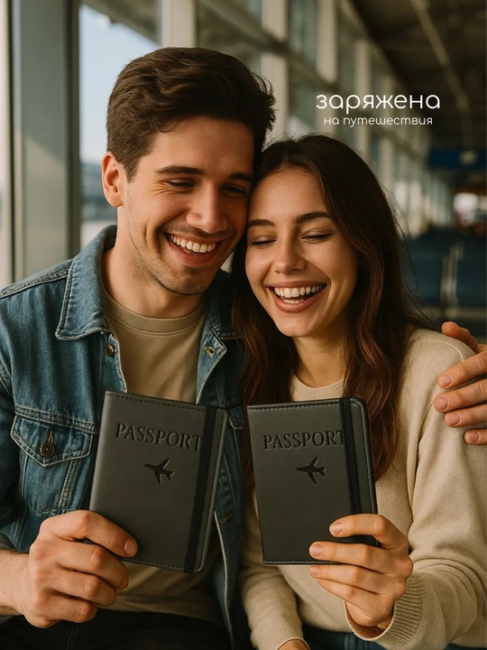 Passport va avtodokumentlar uchun g‘ilof Travel Wallet — kartalar uchun 9 bo‘limli