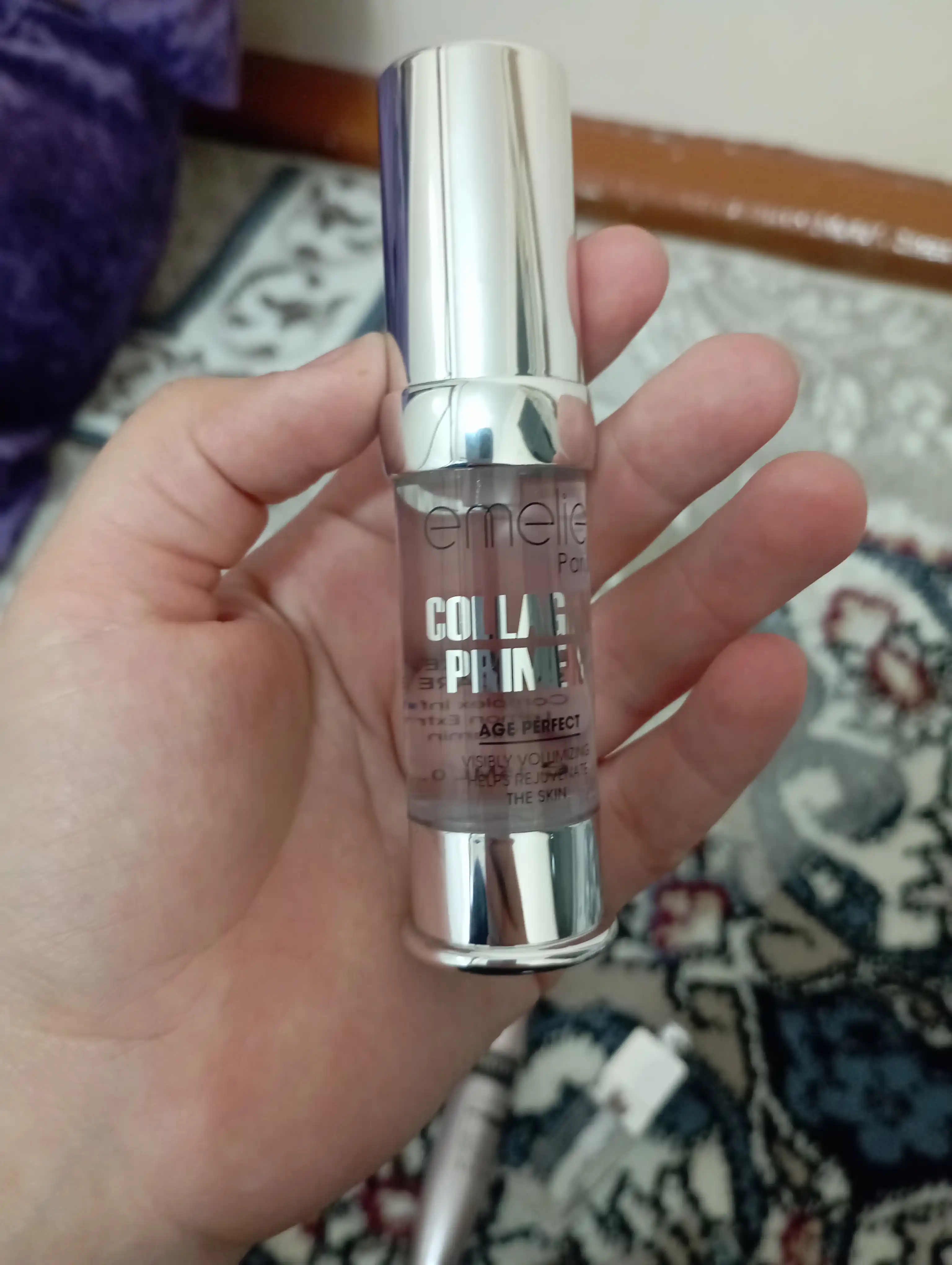 EMELIE 24K GOLD bo'yanish bazasi, yuz bo'yanish bazasi, primer, tonal krem