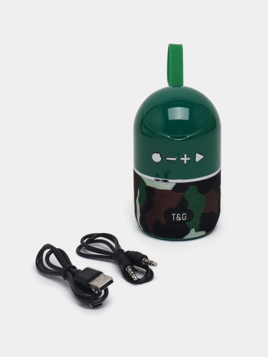 Simsiz mini Bluetooth dinamik + quloqchinlar T&G TG805, TWS, 2 tasi 1 da - 