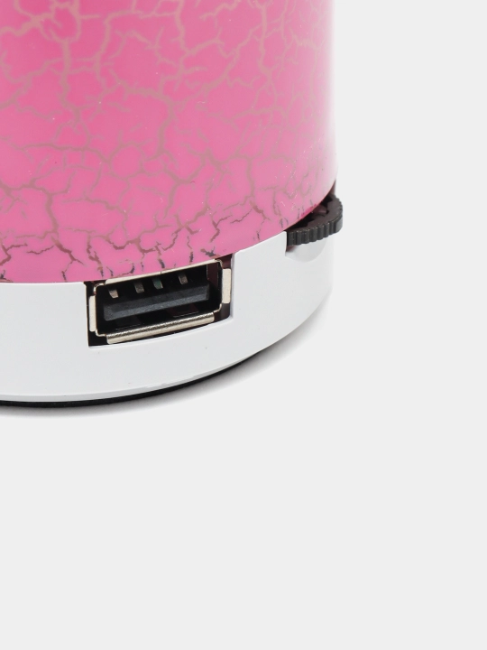 Mini-dinamik, "Bluetooth LED podsvetka" portativ, simsiz kolonkala