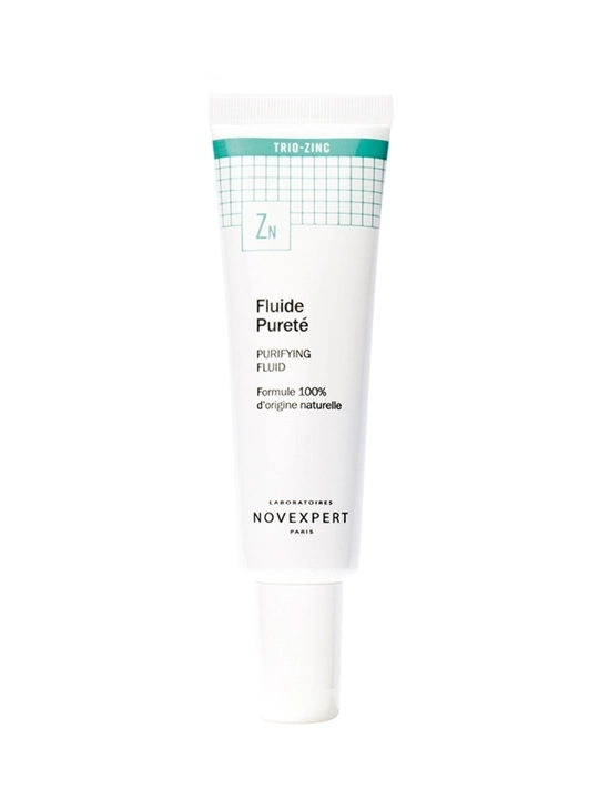 Novexpert Trio-Zinc Purifying Fluid легкая флюидная сыворотка для жирной и проблемной кожи - 