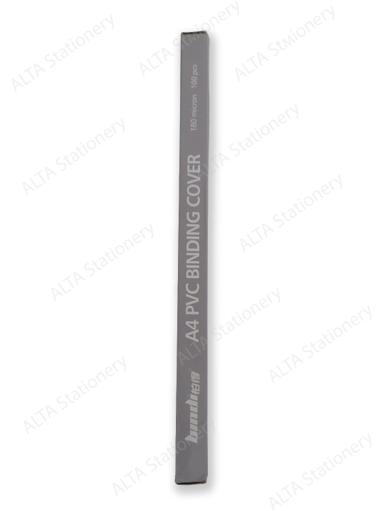 Jildlash uchun plastik muqova 0,18 mm 100 dona (ko'k), 18100PVCbl