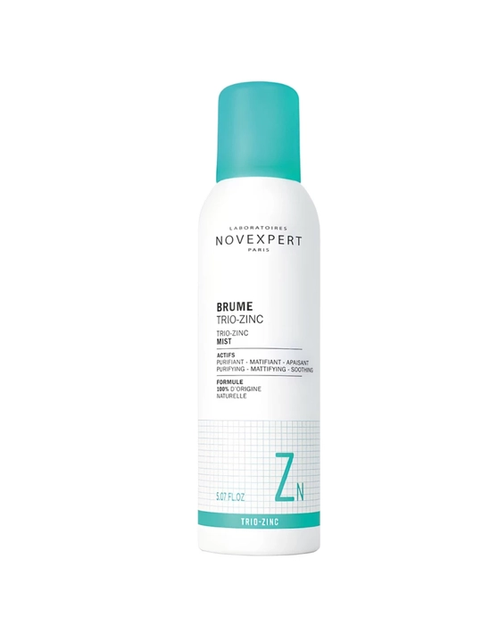NOVEXPERT TRIO ZING MIST очищающий и матирующий спрей с тремя формами цинка - 
