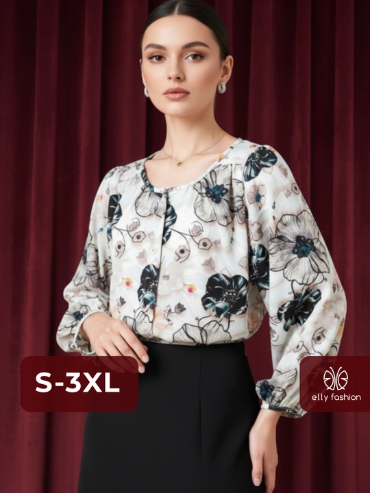 Ayollar bluzkasi, qizlar uchun chiroyli - EllyFashion