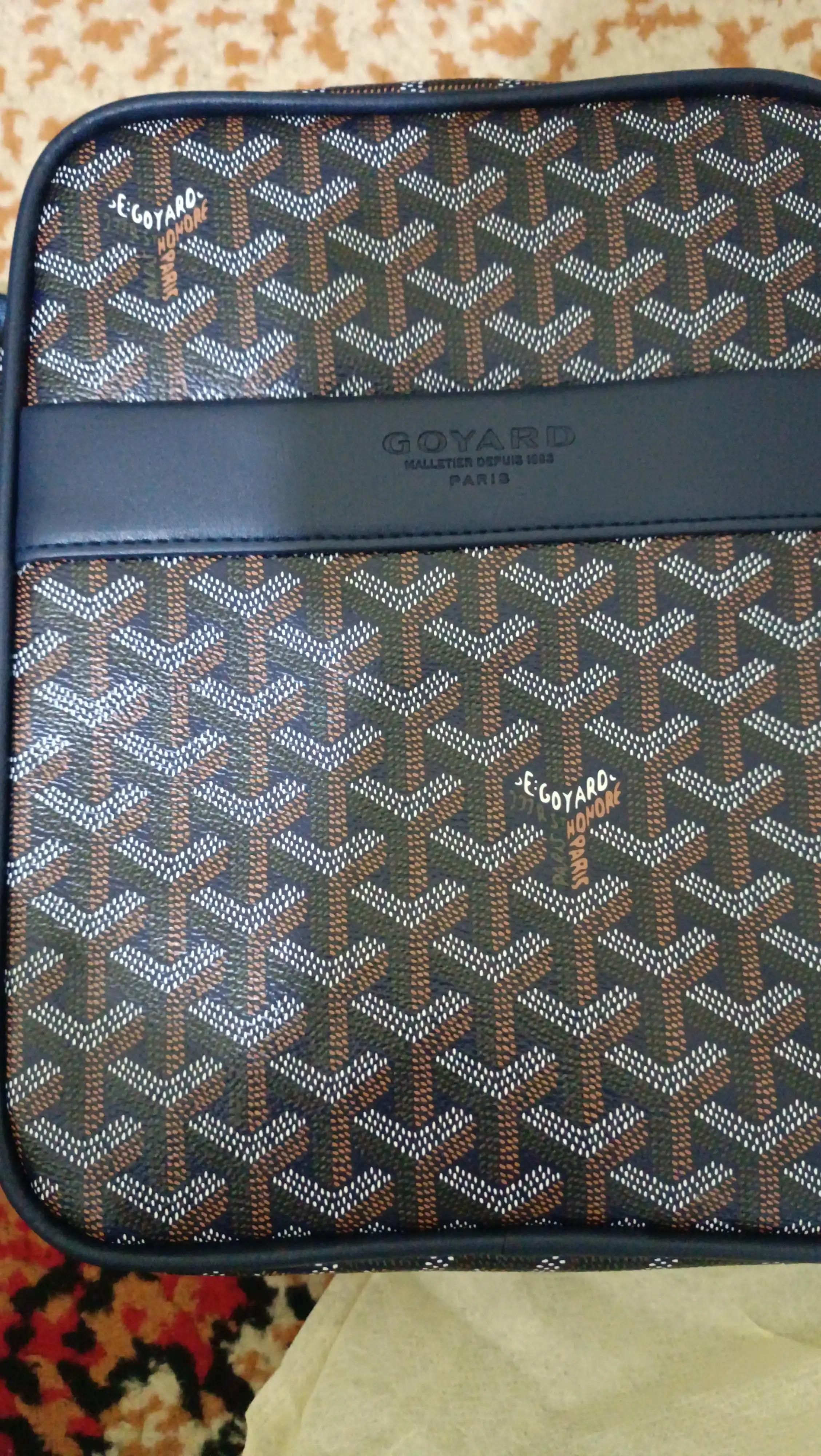 Мужская сумка через плечо, водонепроницаемая, сумка планшет, GOYARD