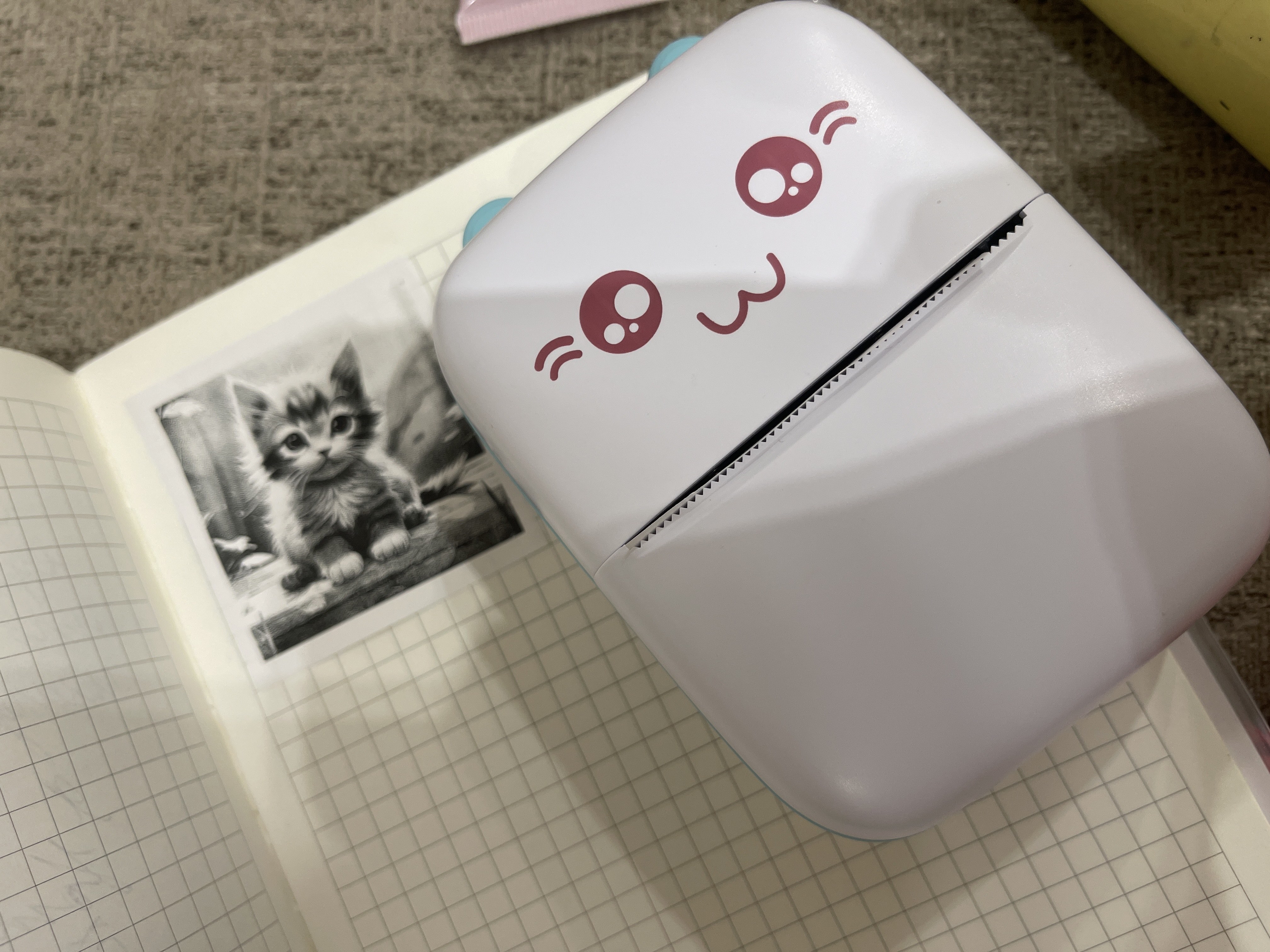 Беспроводной мини термопринтер для телефона, для детей, с Bluetooth