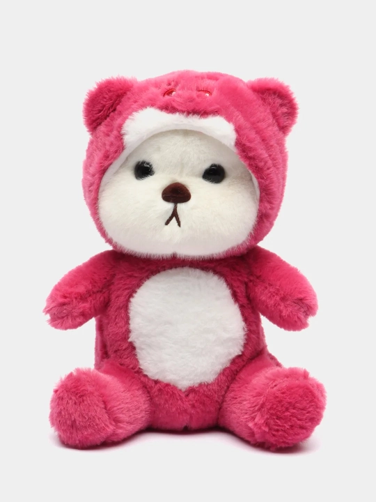 Kapyushonli ayiqcha Stitch, stressga qarshi yumshoq o'yinchoq