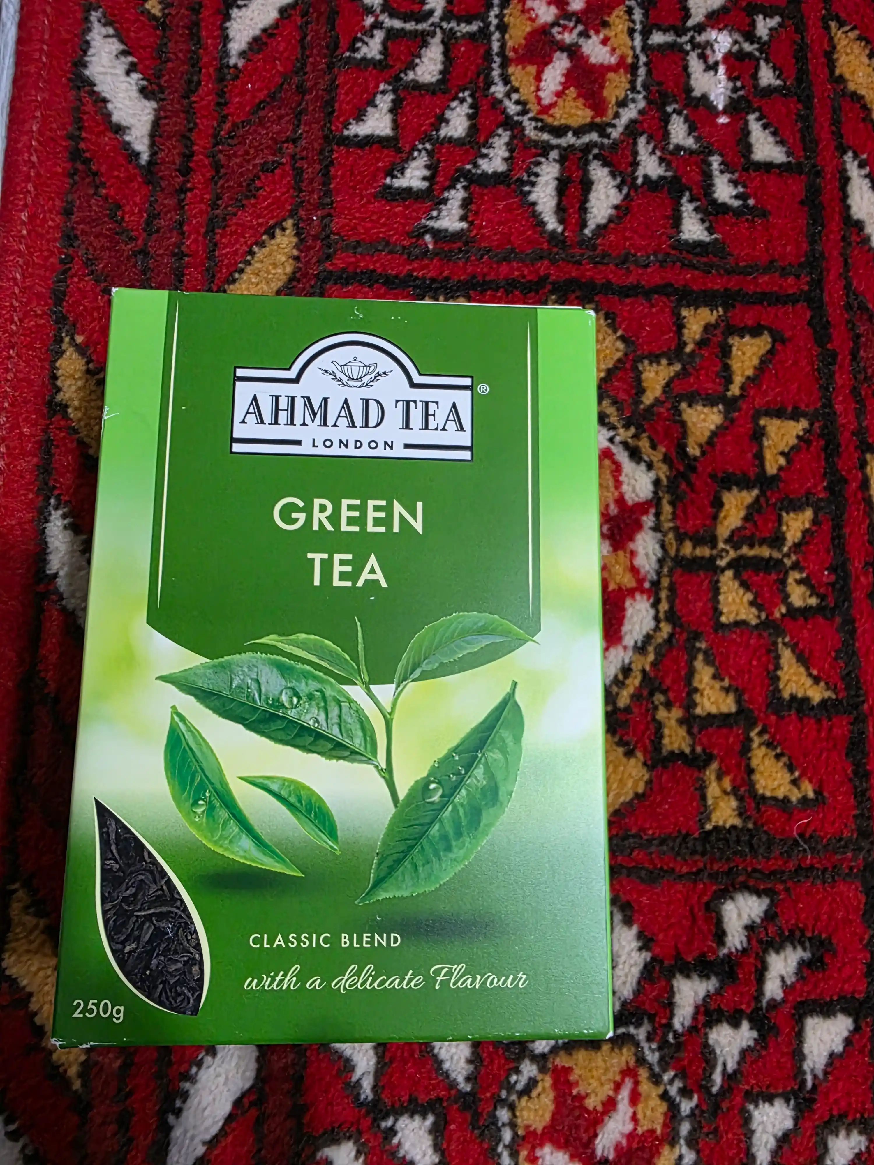 Чай Ahmad Tea зеленый рассыпной "Зеленый" 250гр 856