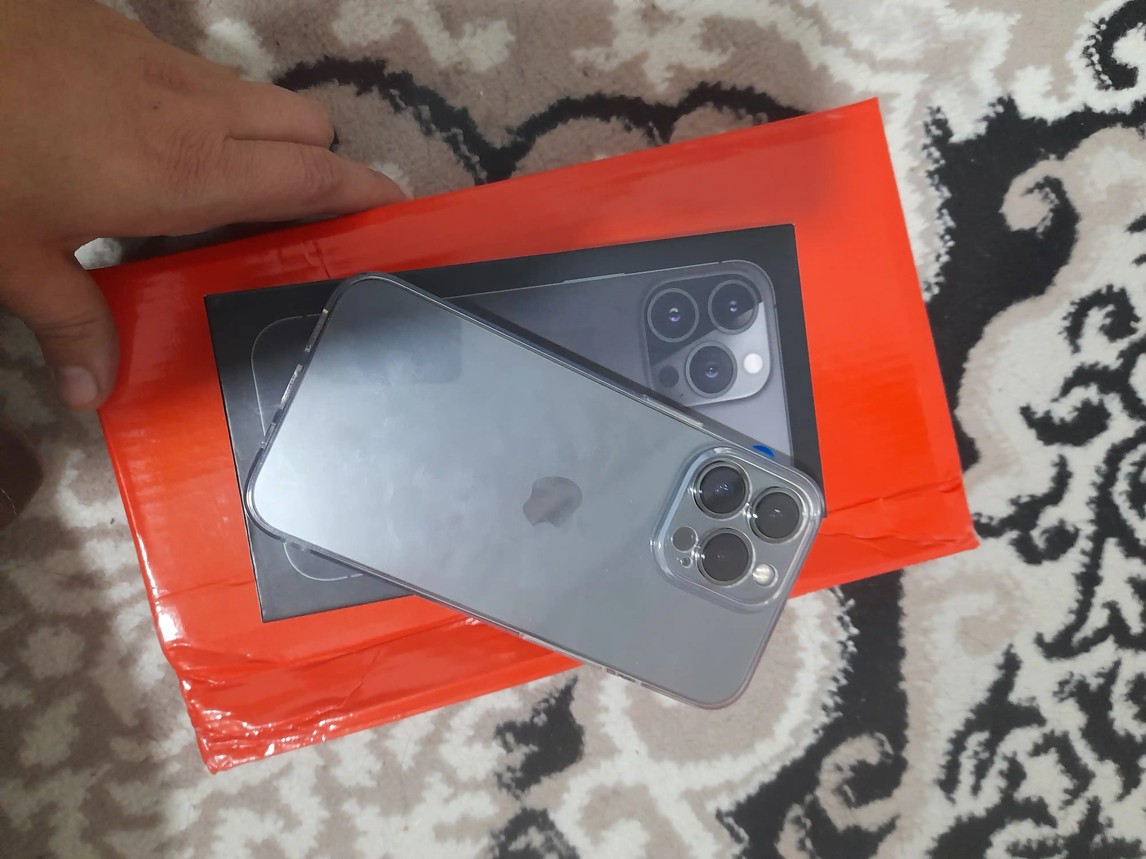 Smartfon Apple iPhone 13 Pro,128/256GB Blue, SIM+sim, g‘ilof va shisha sovg‘a sifatida