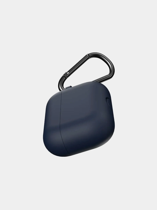 Чехлы для наушников, Green Lion Silicone Case, AirPods 4, Pro 2/Pro 3. Чехол с карабином