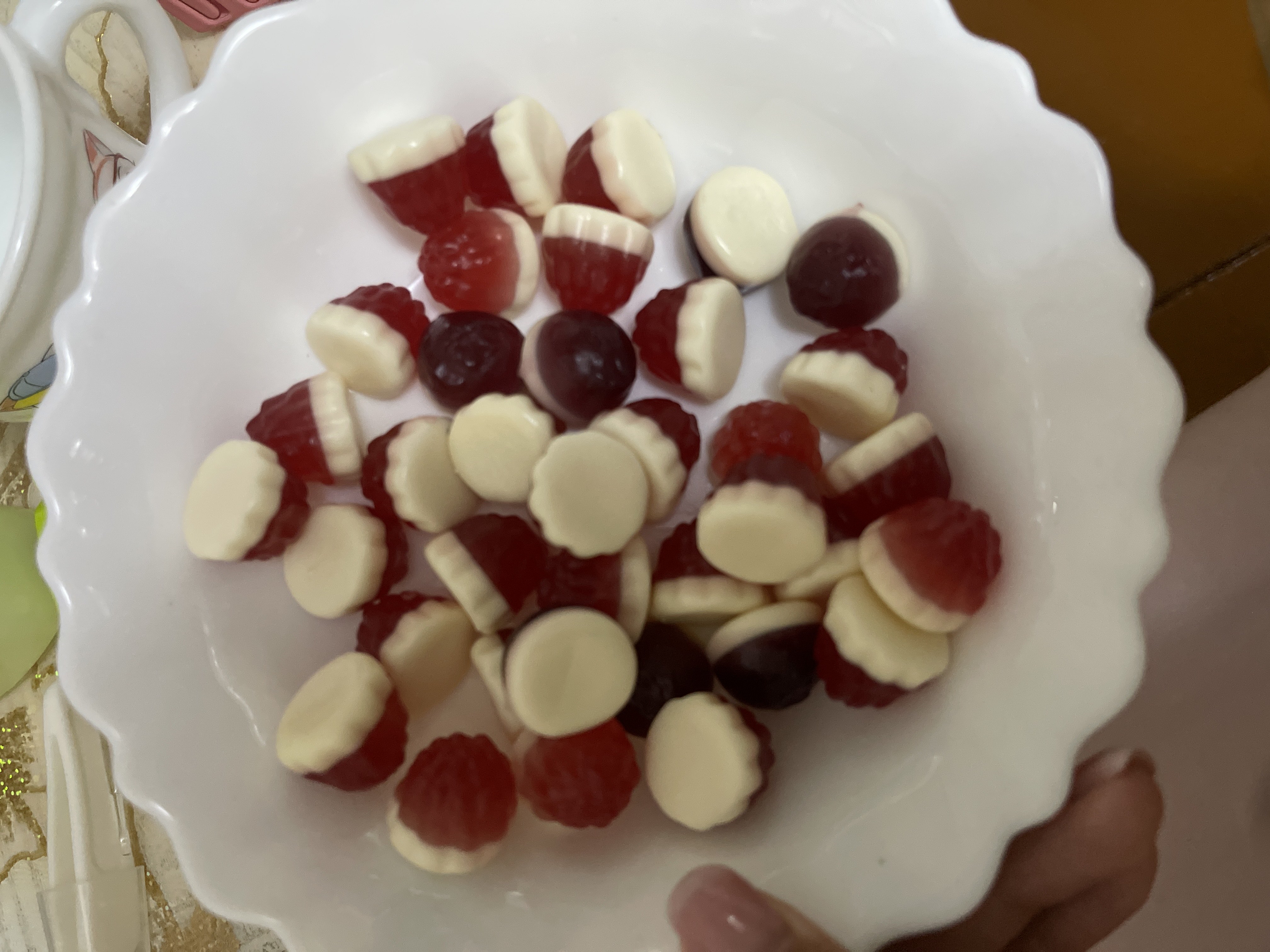 Chaynaladigan marmelad Mayama, qaymoqli malina va chernika ta'mi bilan, 500 g
