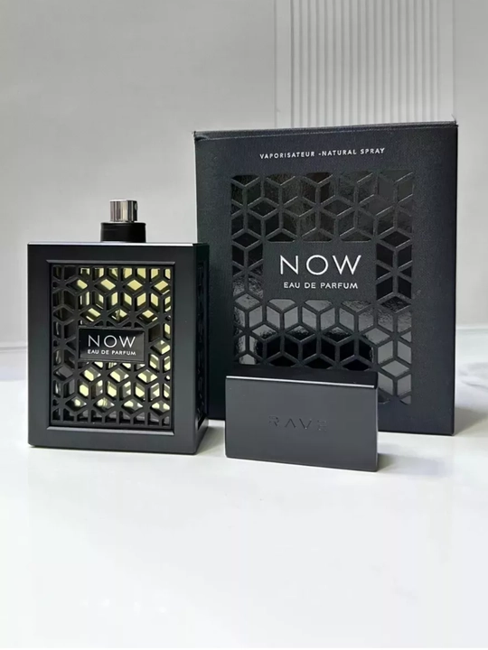 Atir NOW Eau de Parfum RAVE – erkaklar uchun zamonaviy va jozibali atir, 100 ml