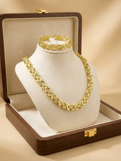 Набор цепочка и браслет в стиле Messika, Bvlgari, Van Cleef Xuping-Cartier