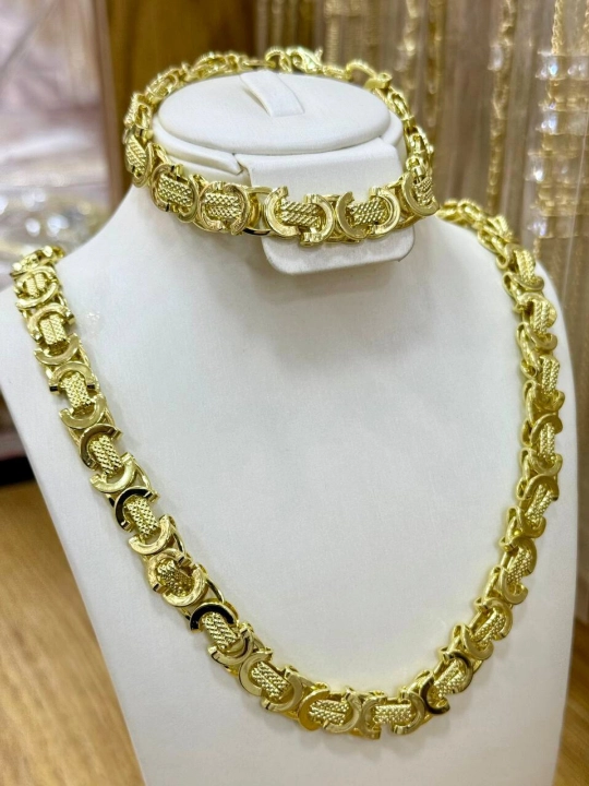 Набор цепочка и браслет в стиле Messika, Bvlgari, Van Cleef Xuping-Cartier