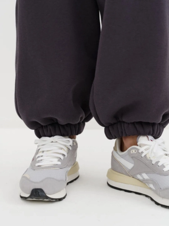 Keng sport shimi, joggerlar, katta o‘lchamli, oversize, Ichi tukli