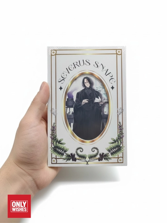 Harry Potter Severus Snape dizaynli bloknot – kundalik yozuvlar uchun sehrli daftar