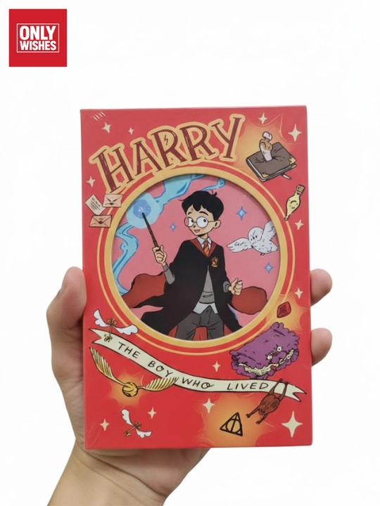 Harry Potter kino olami dizaynli bloknot – kundalik yozuvlar va sehrli daftar