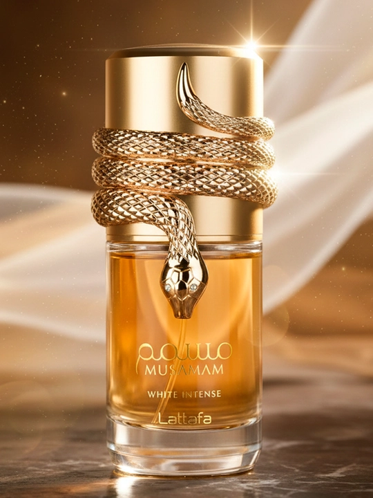 Lattafa Perfumes Musamam White Intense Парфюмерная вода восточная с цитрусами, 100 мл 