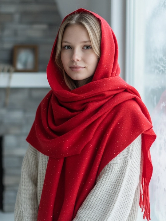 Ayollar va qizlar uchun uzun  sharf, (uzun sharf) (kashmer sharf) (xijob) (ro'mol) qishki