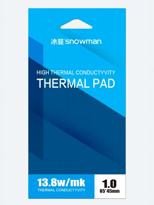 Termal prokladka Snowman, 13.8 Vt, 85 * 45 mm, video-grafik kartalar uchun