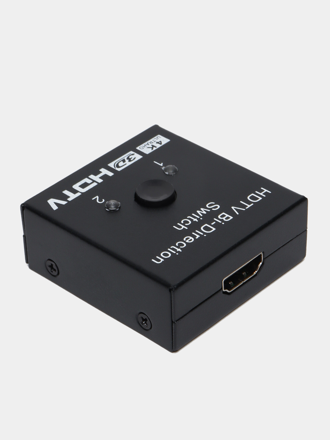 Adapter HDMI switch video ikkita monitorlarga ketma-ketlikda o'tkazuvchi