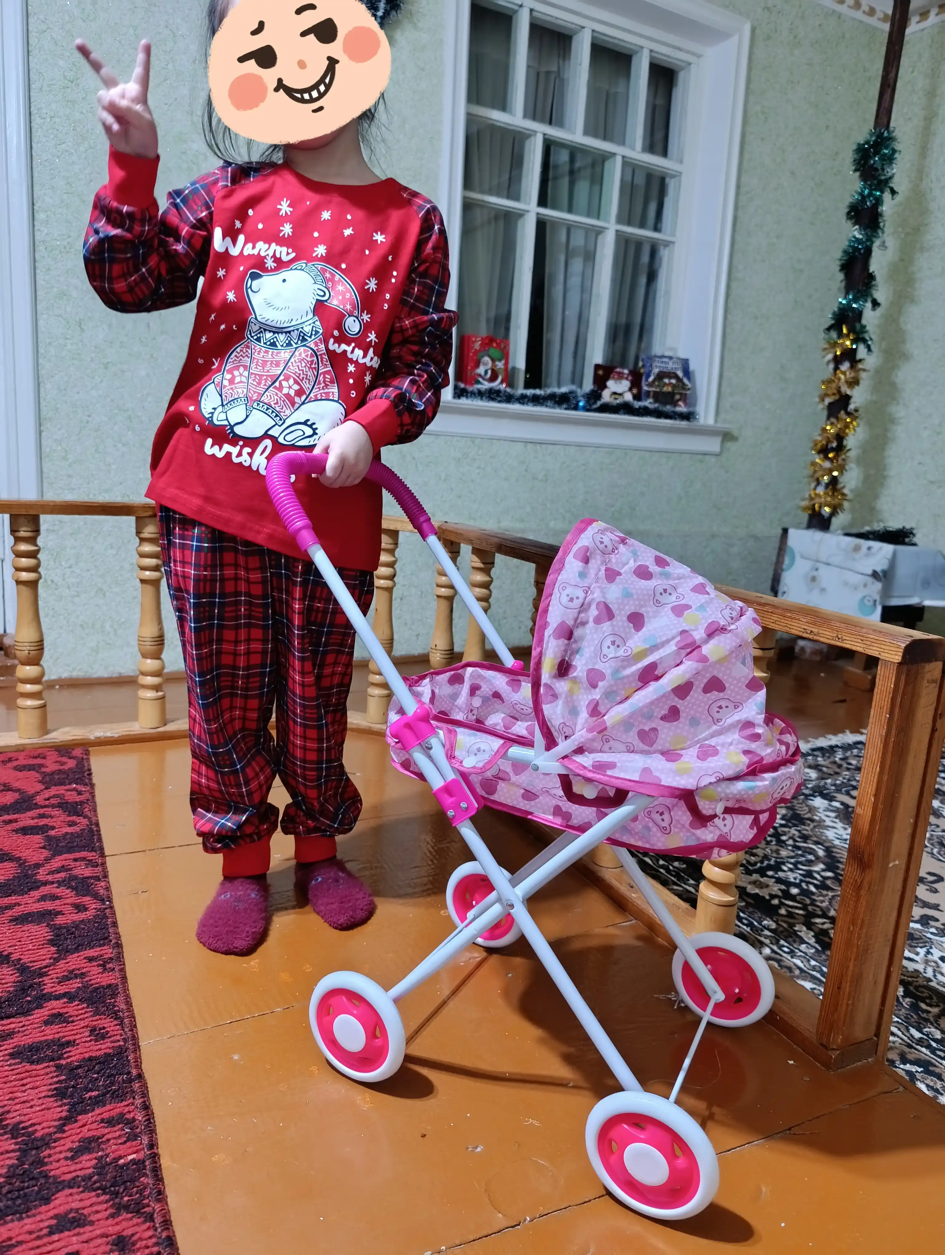 Кукольная коляска для девочек, игрушечная, сумка, корзина, металлический каркас