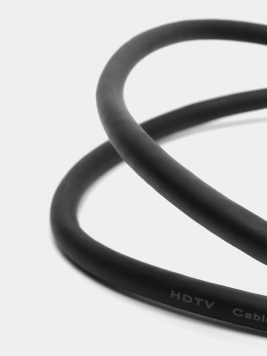 Kabel HDMI 2.0, 4K TV, PC, o'yin pristavkalari, monitorlar uchun