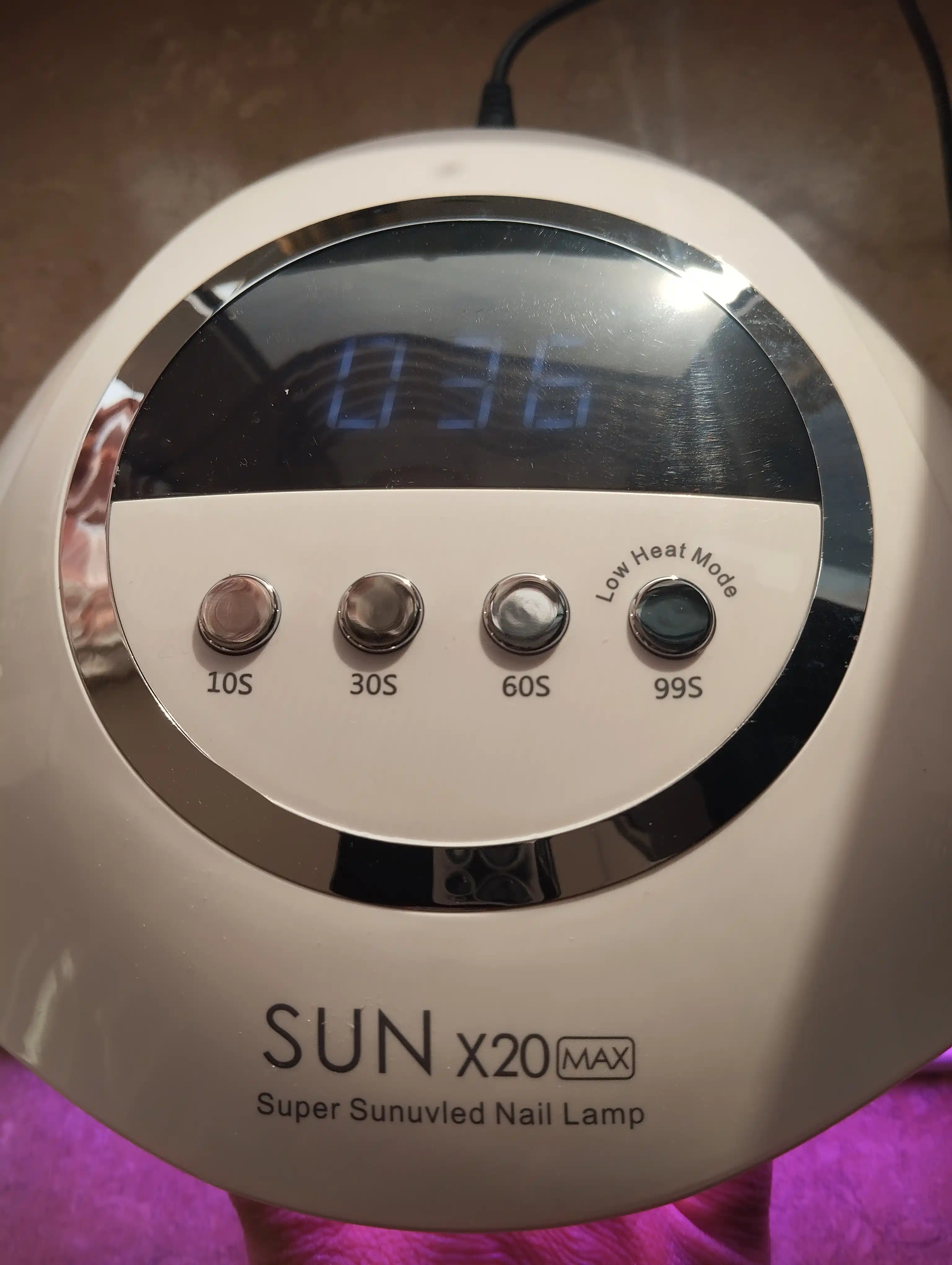 Manikyur va pedikyur uchun professional lampa, SUN Х20 Max, 320W, tirnoqlarni quritish