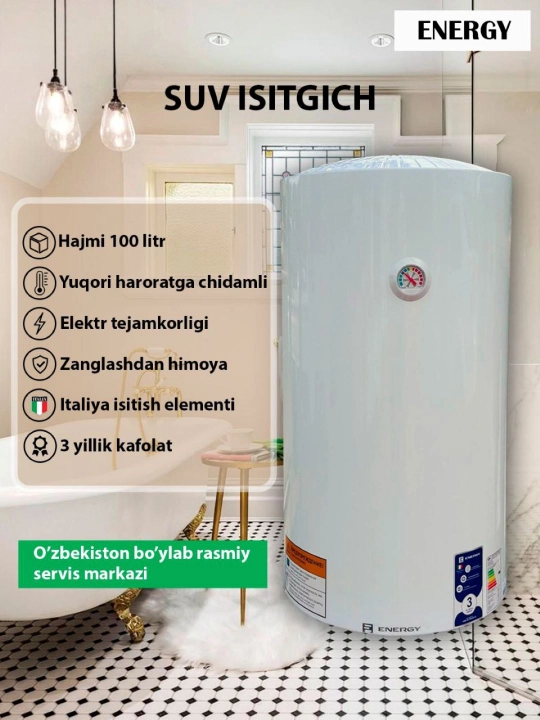 Elektr suv isitgich Energy ELT WH-100, 100 litr - 