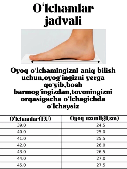Erkaklar qishki kedlari, erkaklar poyabzali, o‘lchami 40-44