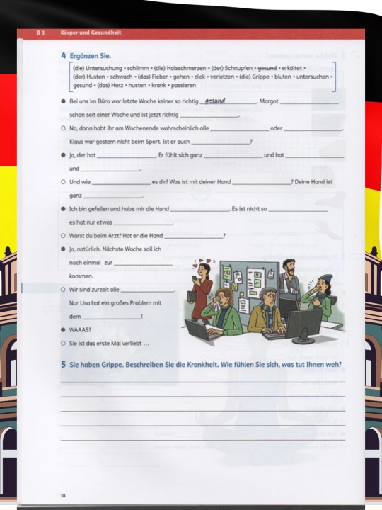 Deutsch Intensiv Wortschatz A2 – Немецкий интенсивный словарь, уровень A2, формат A4 